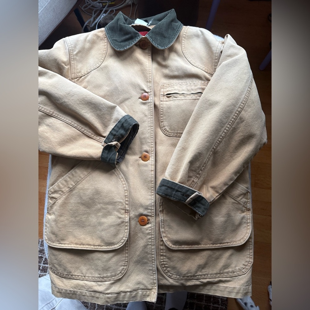 L.L. Bean Vintage Chore Coat - Women Medium - Lined
